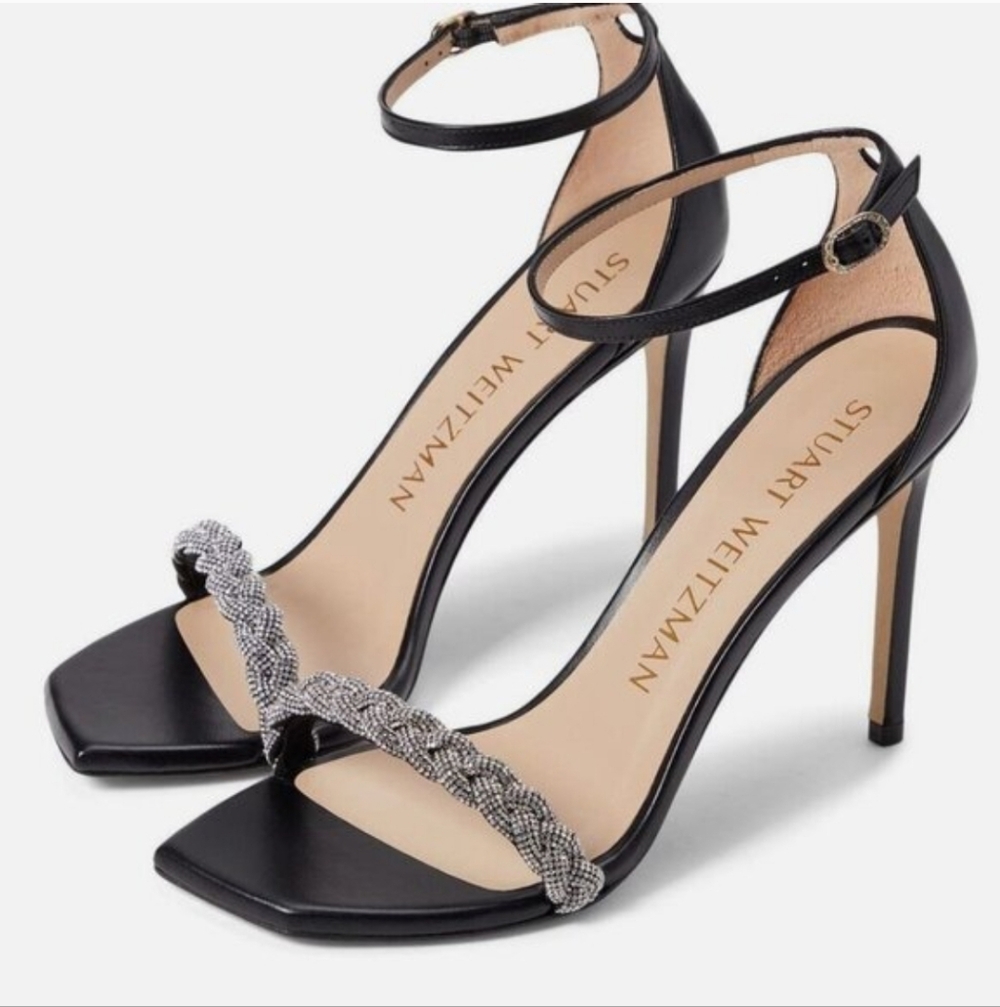 Stuart Weitzman Black Stiletto Heels